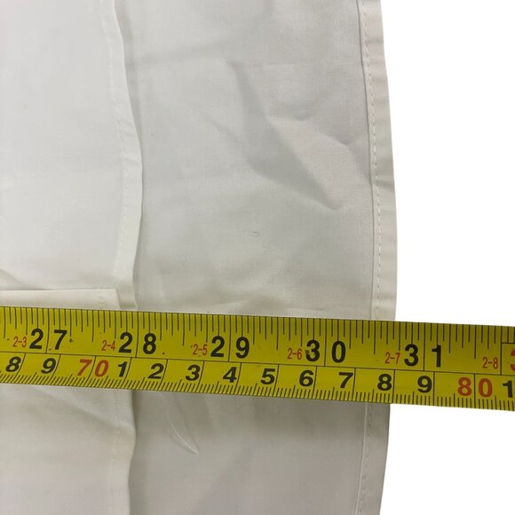 Zara Womens Shirt Blouse S Small White Button Up Beaded Poplin 8527/909 NWT - Picture 16 of 16